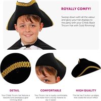 CAPPELLO DA PIRATA PER BAMBINI